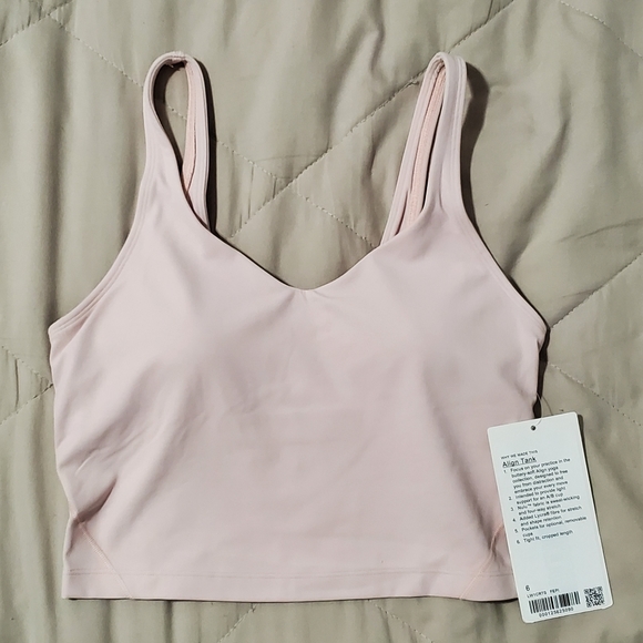 lululemon athletica Tops - Lululemon Align Tank - Feather Pink (6) NWT